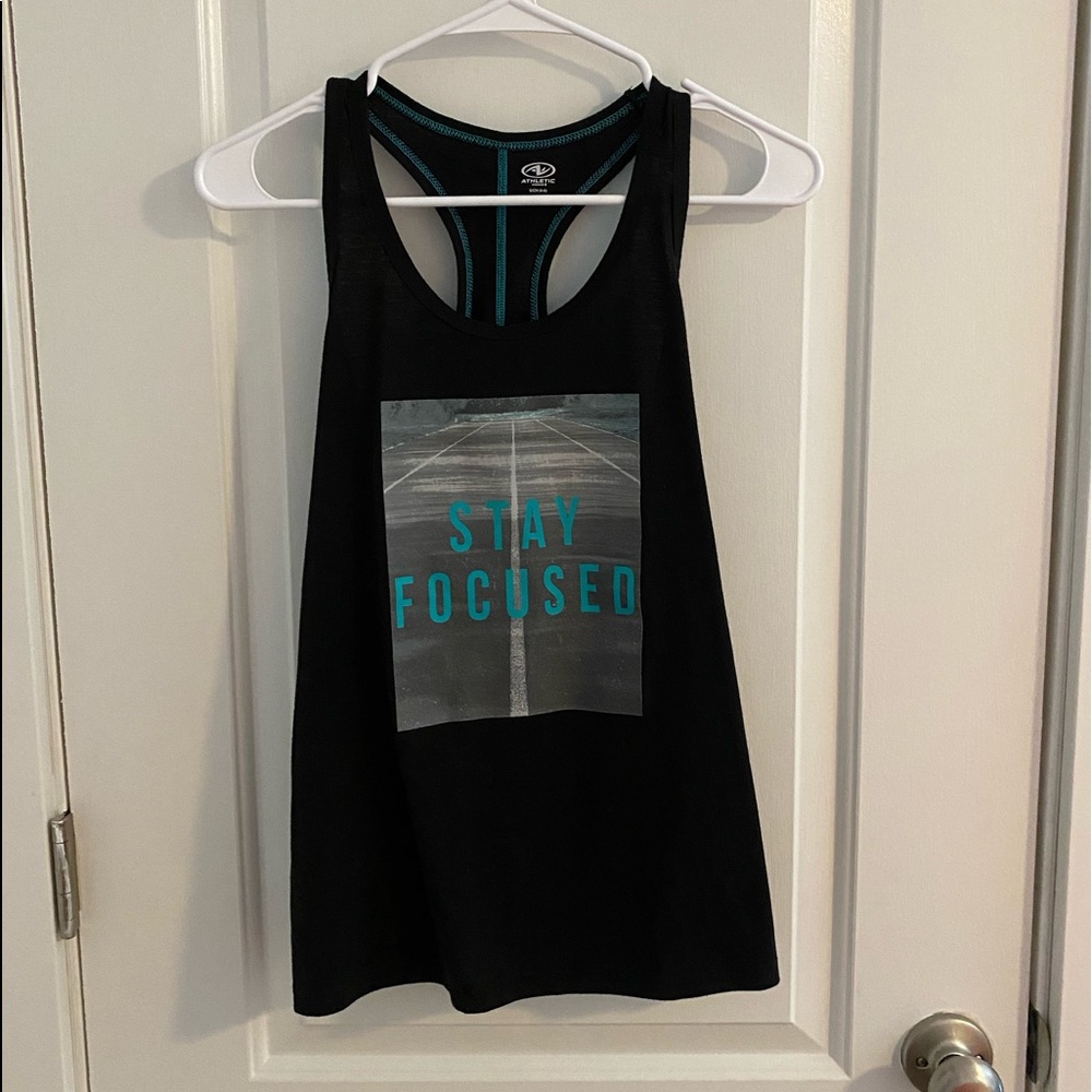 Athletic workout running tank top